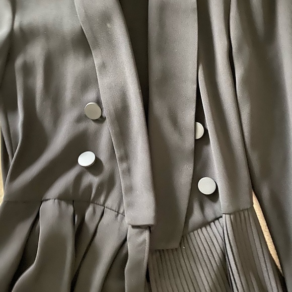 Pleated Jumpsuit Dress - Picture 3 of 5